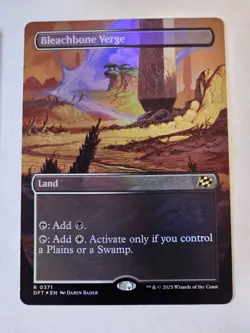 MTG - Bleachbone Verge FOIL Borderless- Aetherdrift - Image 1