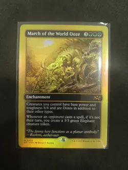 MTG Aetherdrift March Of The World Ooze First-Place Foil - Image 1