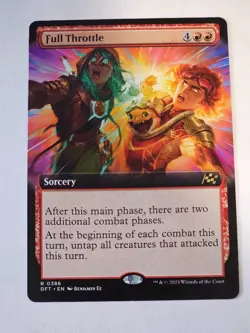 MTG - Full Throttle Extended Art - Aetherdrift - Image 1