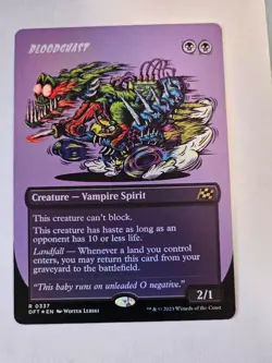 MTG - Bloodghast FOIL Borderless - Aetherdrift - Image 1