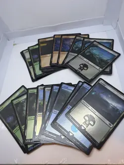 MTG The One Ring Borderless **Foil**, , UNOPENED PACK With Mountain Scene+lands - Image 2