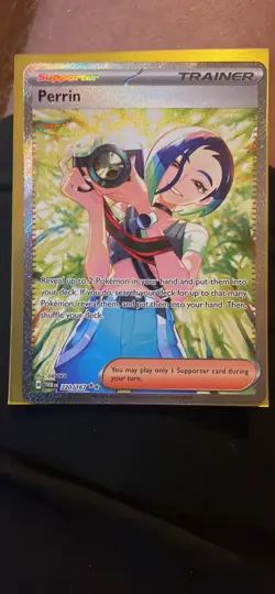 Pokemon TCG Trainer Perrin 220/167 Sir Twilight Masquerade - Image 1
