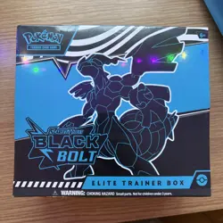 Pokemon TCG: SV10.5 Black Bolt Elite Trainer Box - Image 1