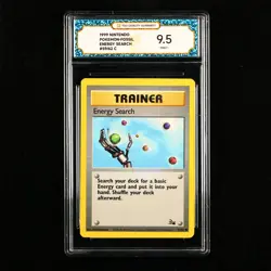 TQG 9.5 Mint+ 1999 Pokemon ENG Energy Search #59/62 C - Image 1