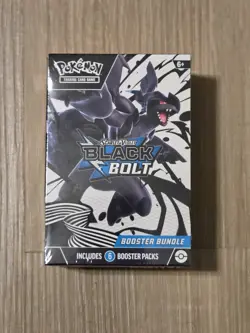 Pokemon TCG Scarlet & Violet Black Bolt Booster Bundle New Sealed - Image 1