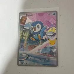 Pokemon TCG Piplup Promo 042 MEP Basic 70 HP 2026 Regular Water - Image 1