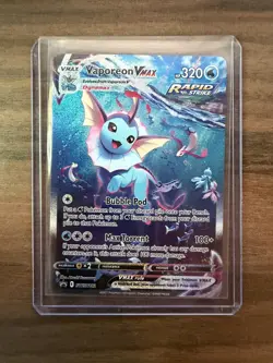 2021 POKEMON VAPOREON VMAX SWSH182!!! 💦💦💦 - Image 1