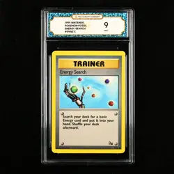 TQG 9 Mint 1999 Pokemon ENG Energy Search #59/62 C - Image 1