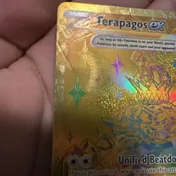 Pokemon TCG Terapagos ex 180/131 Gold Secret Rare Prismatic Evolutions - Image 3