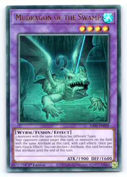 Mudragon of the Swamp - RA01-EN028 - Ultra Rare - 1st Edition Yugioh - Image 1