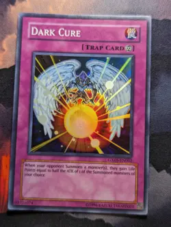 Yugioh Dark Cure GX05-EN002 Super Rare NM - Image 1