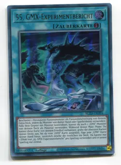 Yu-Gi-Oh! 55 GMX Experimentbericht Ultra Rare BLZD-DE094 - Image 1