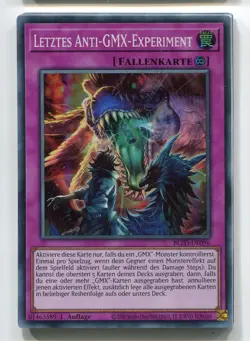 Yu-Gi-Oh! Letztes Anti GMX Experiment Super Rare BLZD-DE096 - Image 1