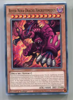 Yu-Gi-Oh! Roter Nova Drache Angriffsmodus Common BLZD-DE004 - Image 1