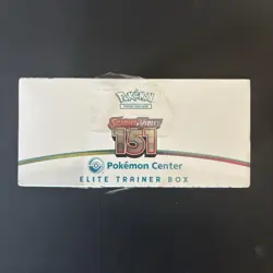 151 Pokemon Center Elite Trainer Box ETB - Cosmetic Damage - Read Description - Image 3