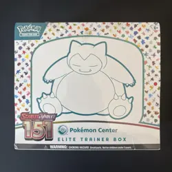 151 Pokemon Center Elite Trainer Box ETB - Cosmetic Damage - Read Description - Image 5
