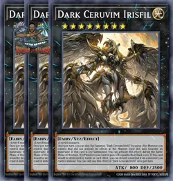 Yugioh! 3x Dark Ceruvim Irisfil BLZD-EN048 Common 1st Ed NM - Image 1