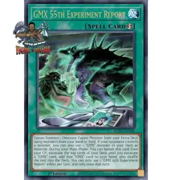 Yugioh! 1x GMX 55th Experiment Report BLZD-EN094 Ultra Rare 1st Ed NM - Image 1