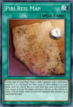 Piri Reis Map MP25-EN290 1st ED Yu-Gi-Oh! ULTRA RARE - Image 1