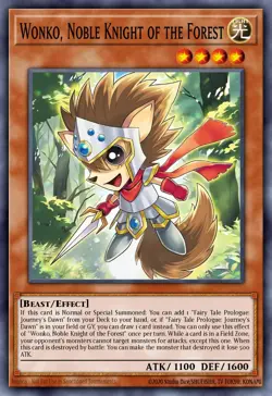 Wonko, Noble Knight of the Forest BLMM-EN035 1st ED Yu-Gi-Oh! ULTRA RARE - Image 1