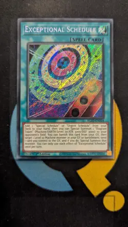 BLZD-EN054 Exceptional Schedule x3 Secret Rare 1st Edition YuGiOh Playset - Image 2