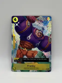 One Piece: 500 Years in the Future Franky OP07-107 (Alt Art / Parallel) - M/NM - Image 1