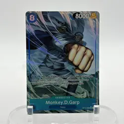 One Piece Monkey.D.Garp OP12-056 Alt Art SR Foil - Legacy of the Master NM ENGL - Image 1