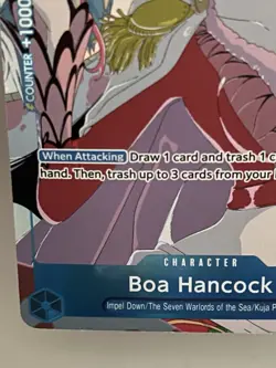 BOA HANCOCK ONE PIECE TCG OP02-059 2023 GIFT COLLECTION MINT ENGLISH - Image 5