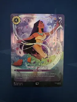 Disney Lorcana Colors of the Wind (Enchanted) - Winterspell 228/204 - Image 1