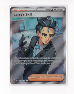 Pokemon TCG SV Prismatic Evolutions Holo Larry's Skill 139/131 NM - Image 1