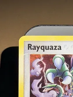 2005 Pokemon TCG Rayquaza EX Emerald Holo Card 9/106 Rare - Image 2