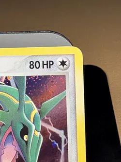 2005 Pokemon TCG Rayquaza EX Emerald Holo Card 9/106 Rare - Image 3