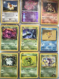 Pokemon Binder W Over 700 Cards- WOTC To Modern- 1st Editions & Holos- Nice Lot - Image 3
