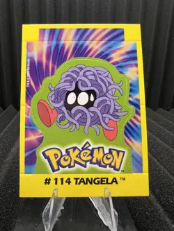 Tangela #114 - Navarrete Kanto Buildable Card 2000s Vintage - Pokemon Card - Image 1
