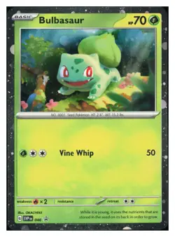 Bulbasaur - (Cosmos Holo) Promo SV: Scarlet & Violet Promo Cards 046 NM M041 - Image 1