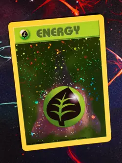 LP Pokemon GRASS ENERGY Card 2002 ENERGIZE YOUR GAME Reverse Holo League Promo#3 - Image 1