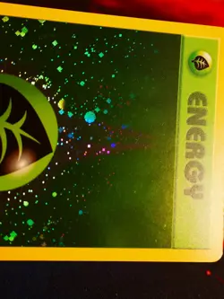 LP Pokemon GRASS ENERGY Card 2002 ENERGIZE YOUR GAME Reverse Holo League Promo#3 - Image 3