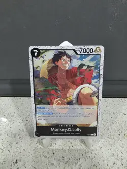 One Piece card PRB-02 P-075 P Monkey D. Luffy Foil The Best Vol.2 English - Image 1