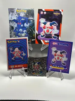 Pokemon Mr. Mime Set of 5 - Mr. Mime #122 Peru/NON-TCG Cards & Stickers - Image 2