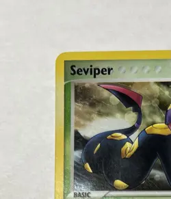 Pokemon 2006 Seviper EX Holon Phantoms Reverse Holo Card 32/110 Stamped - Image 3