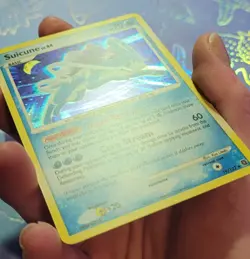 Suicune 19/132 Pokemon Diamond & Pearl Secret Wonders Pokemon Card NM - Image 3