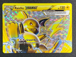 Raichu Break 50/162 Ultra Rare Breakpoint Pokemon Card 2015 Holo - Image 1