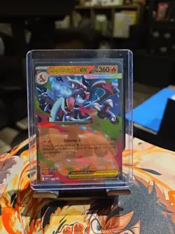 Mega Charizard x EX 029 Promo Pokemon Card Holo Rare Near Mint NM Pack Fresh - Image 1