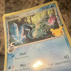 Pokemon Mimikyu swsh 136 promo JUMBO CARD 25th - Image 3