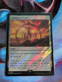 Reliquary Tower (Surge Foil) Universes Beyond: Doctor Who Foil - Image 1