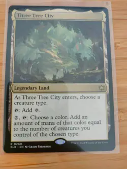MTG Three Tree City 0260 Bloomburrow M/NM Free UK P&P - Image 1