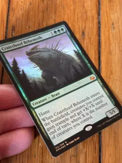 Craterhoof Behemoth - Modern Masters 3 - MTG - FOIL - 122/249 - Image 2
