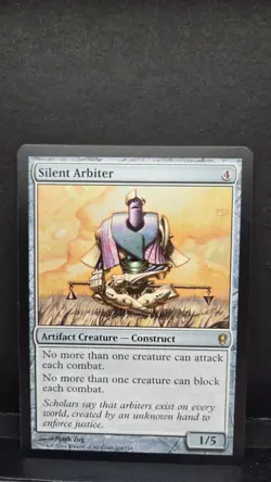 NM Silent Arbiter #204 Conspiracy MTG Magic The Gathering - Image 1