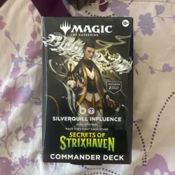 MTG Secrets of Strixhaven Silverquill Influence Commander Precon Deck Sealed - Image 1