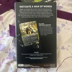 MTG Secrets of Strixhaven Silverquill Influence Commander Precon Deck Sealed - Image 3